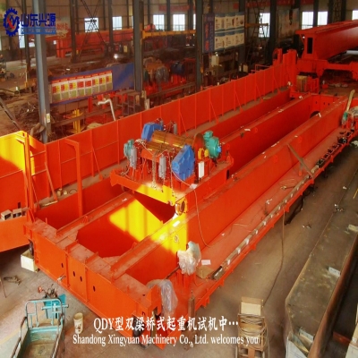 QDY雙梁橋式起重機試機！